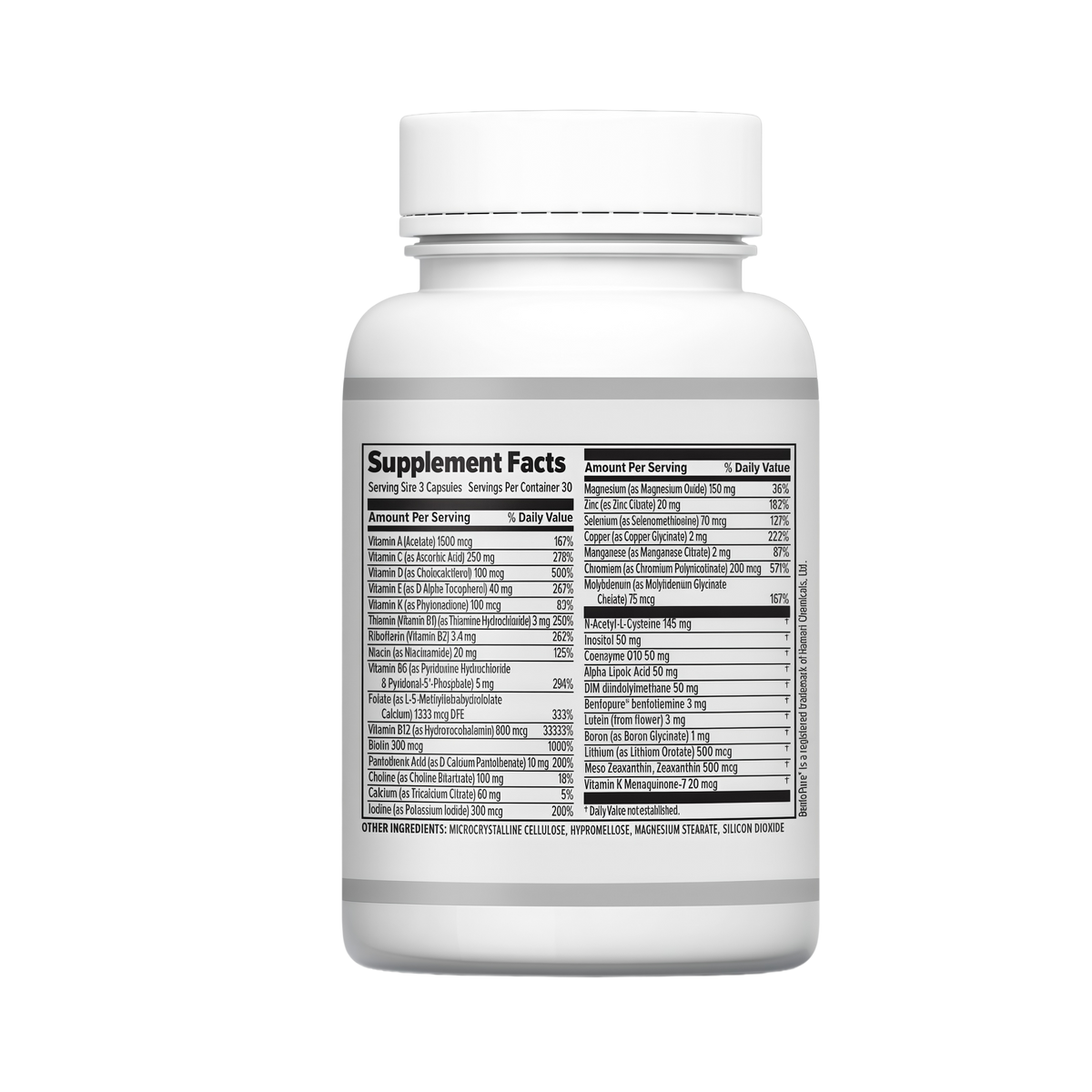 10X Health Methylated Multivitamin - 90 Capsules